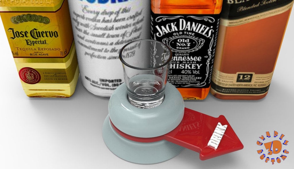 *FREE FULL DOWNLOAD* - The Shot Glass Drinking Game Spinner