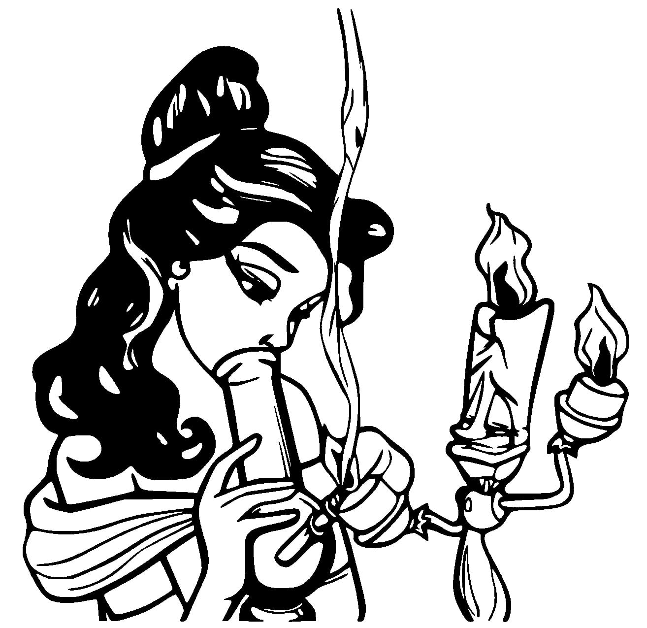 2D Princess Belle