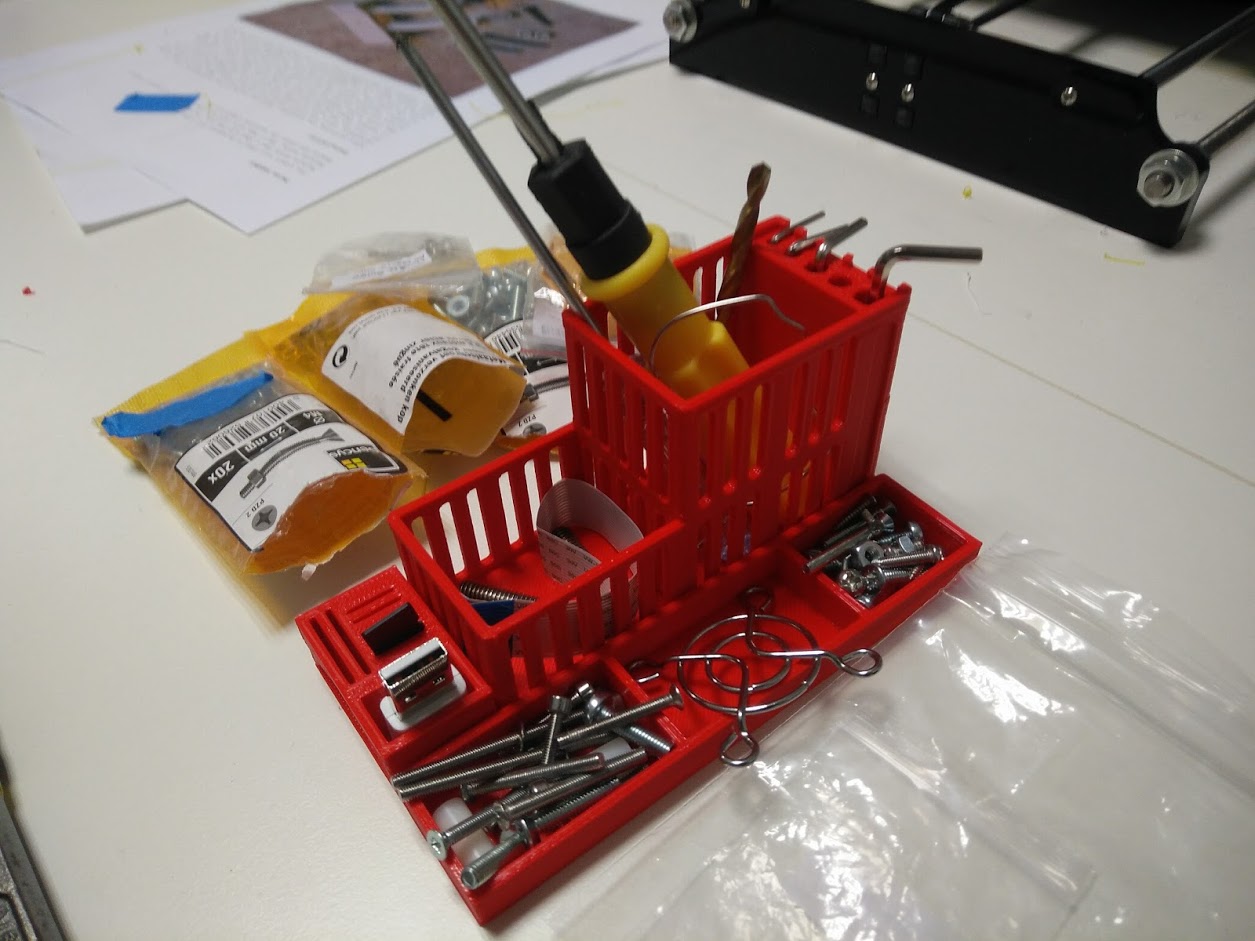 Tools and parts storage
