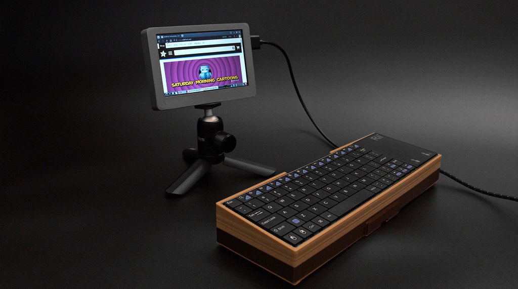 DIY Keyboard Case for Raspberry Pi Shaped Boards