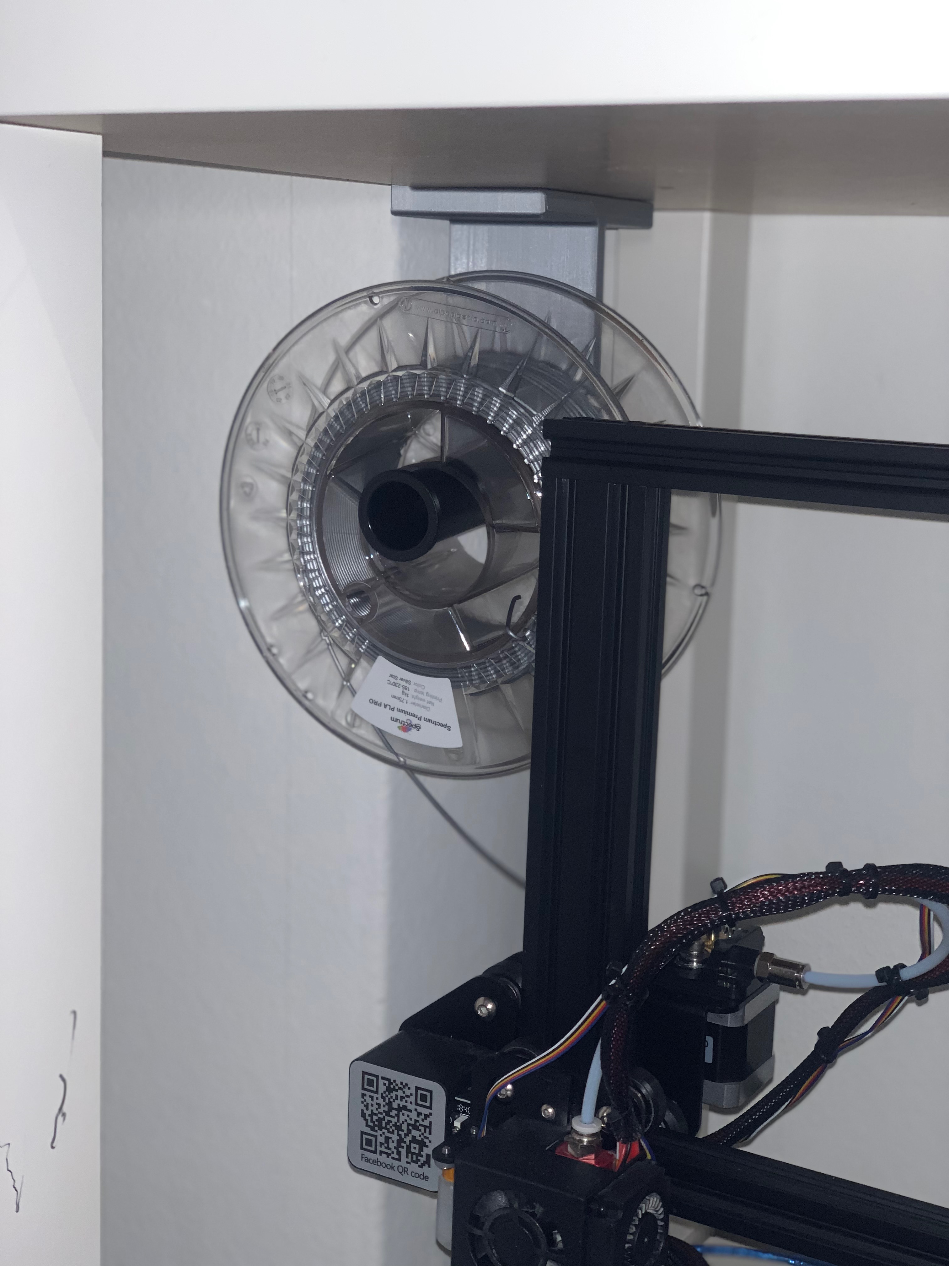 SLCSH2ILTCT Creality spool holder to IKEA LACK Adaptor