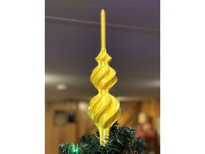 Spiral Christmas Tree Topper
