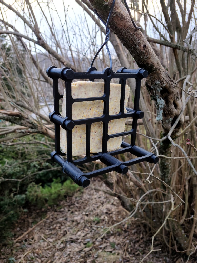 Suet Cage Bird Feeder