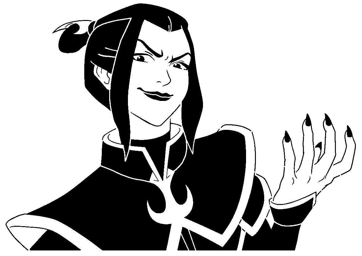 Azula stencil