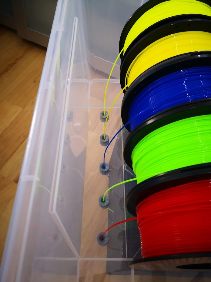 Yet Another Filament Dry Box and Shelf using Ikea Samla