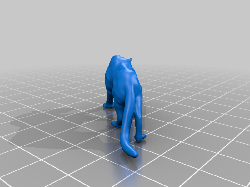 Panther Casual Pose Without Base