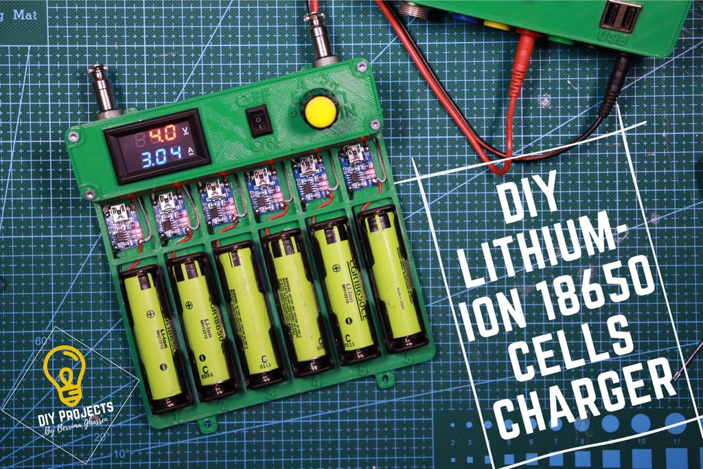 DIY 18650 battery Charger 