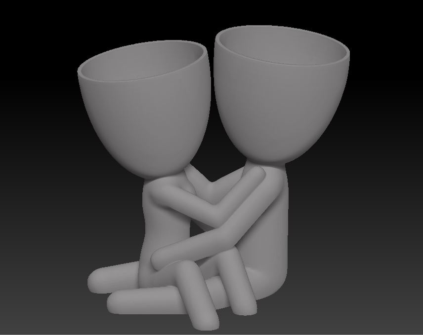 Couple Vase