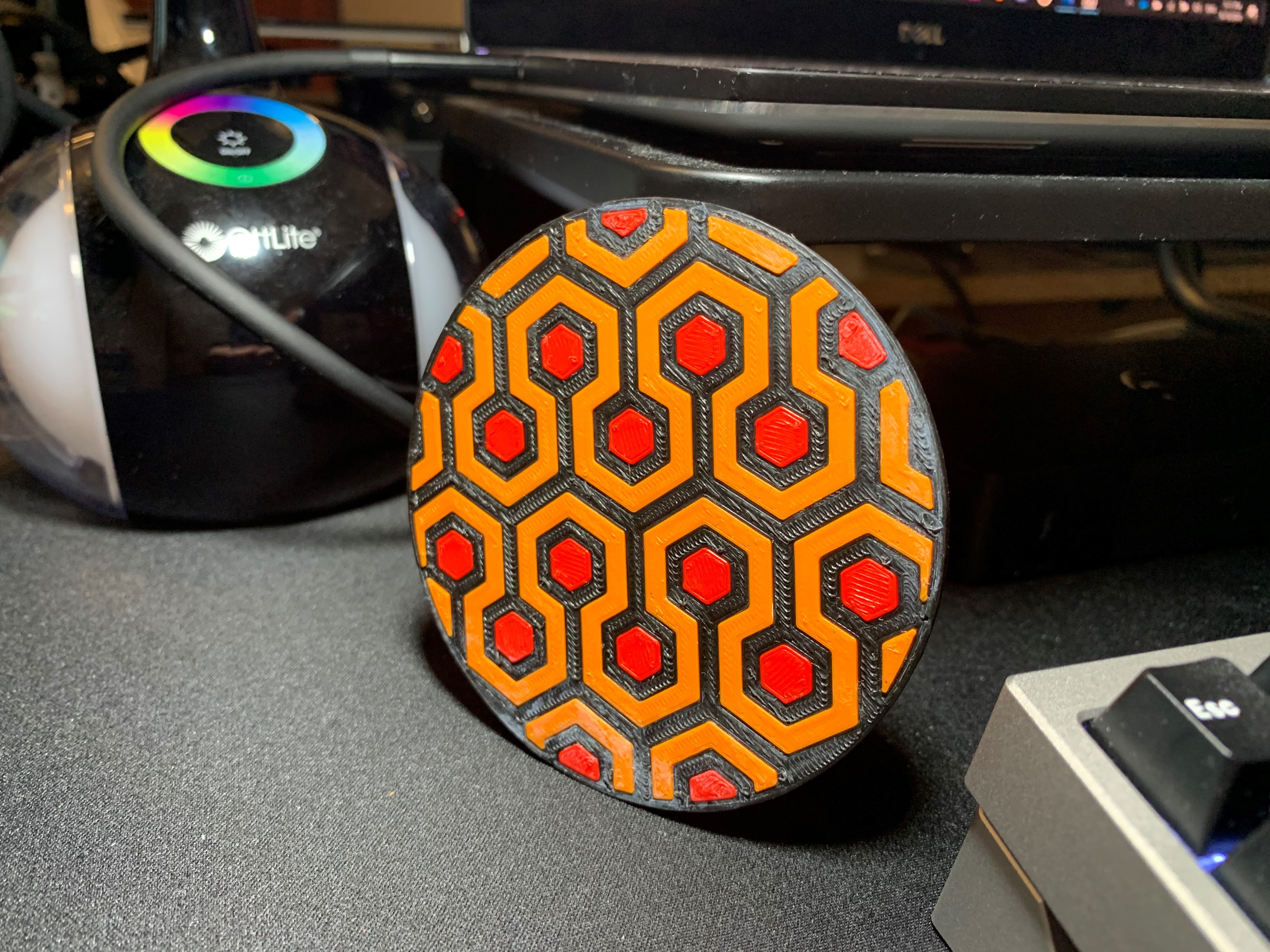 The Shining Carpet Drink Coaster