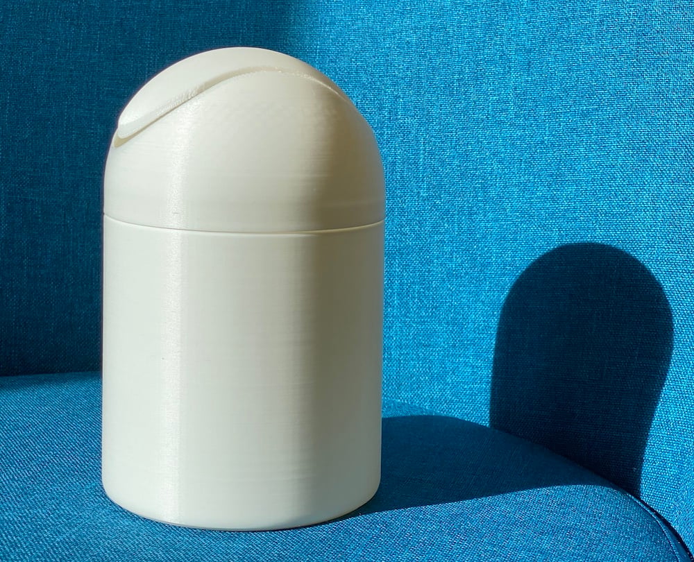 Trash Can / Waste Bin with swinging lid