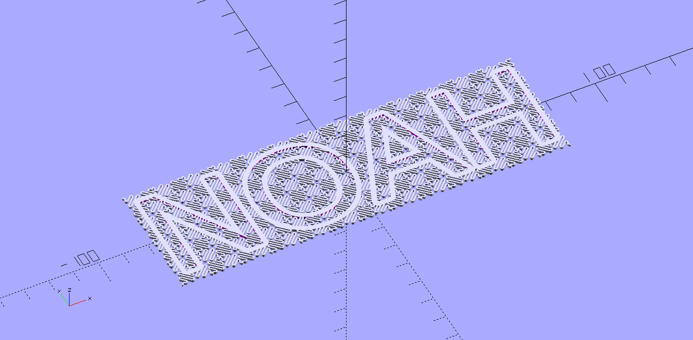 Book Mark Mesostructured with Text