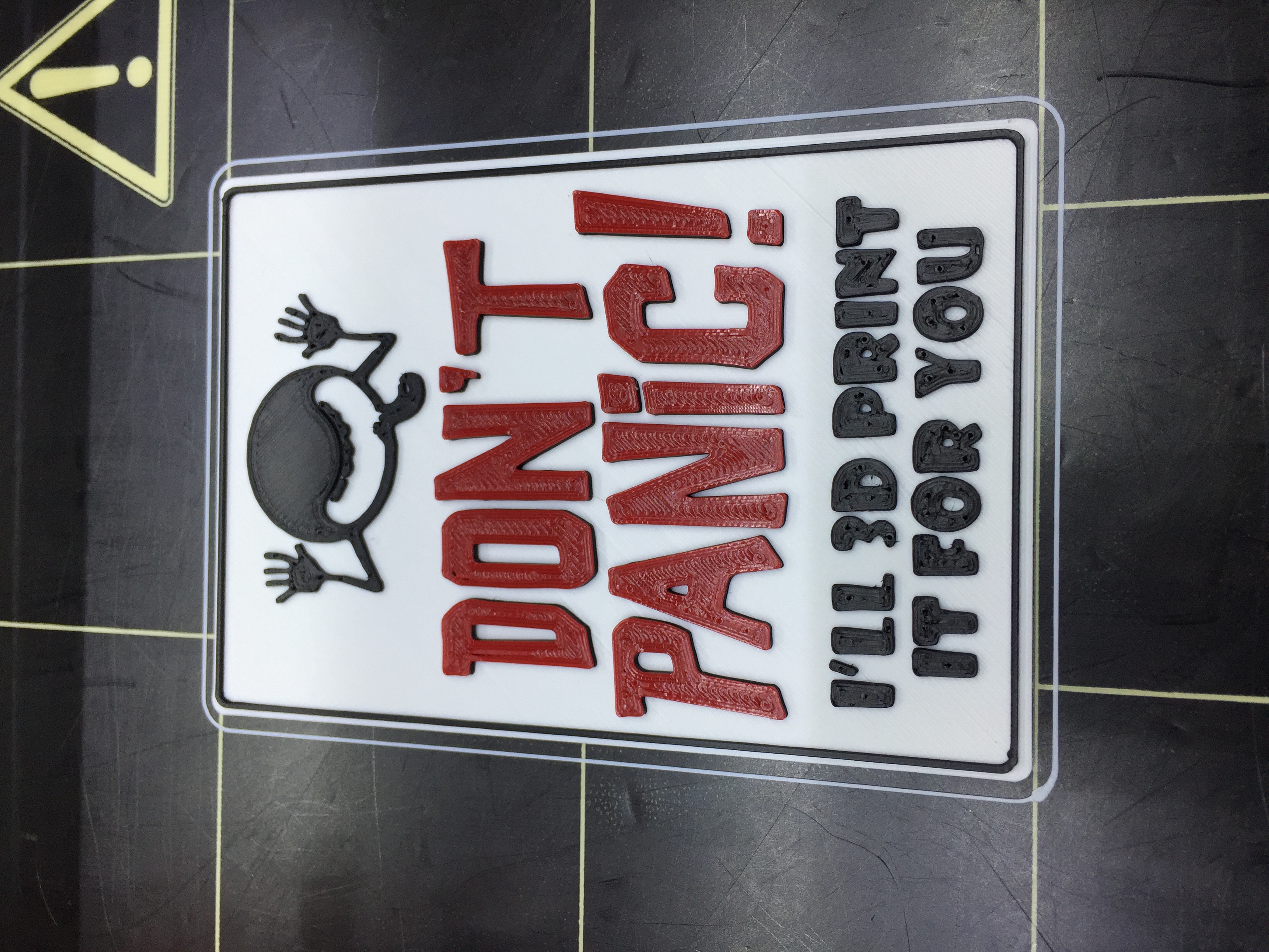 Don't Panic - 3D Print it