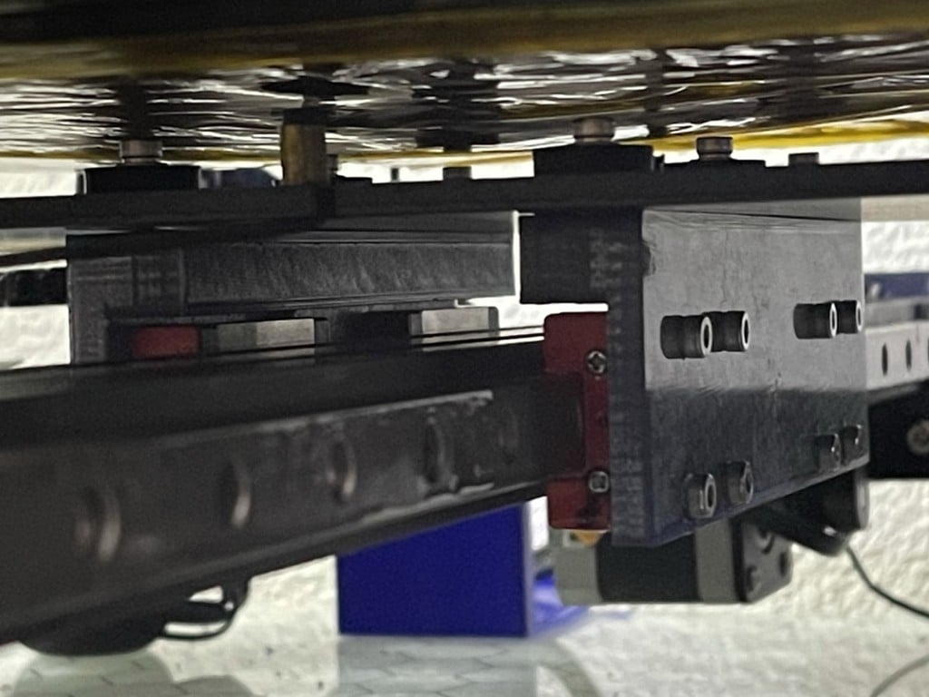 nxc's Easy Print, No-Drill MGN12H Y-Axis Linear Rail for CR-10