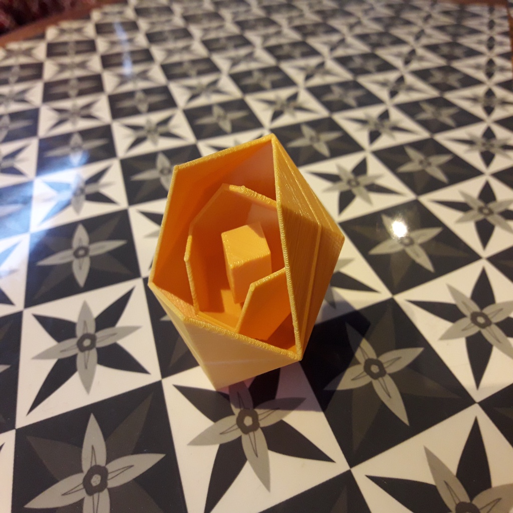Cube inside a Dodecahedron inside a Icosahedron
