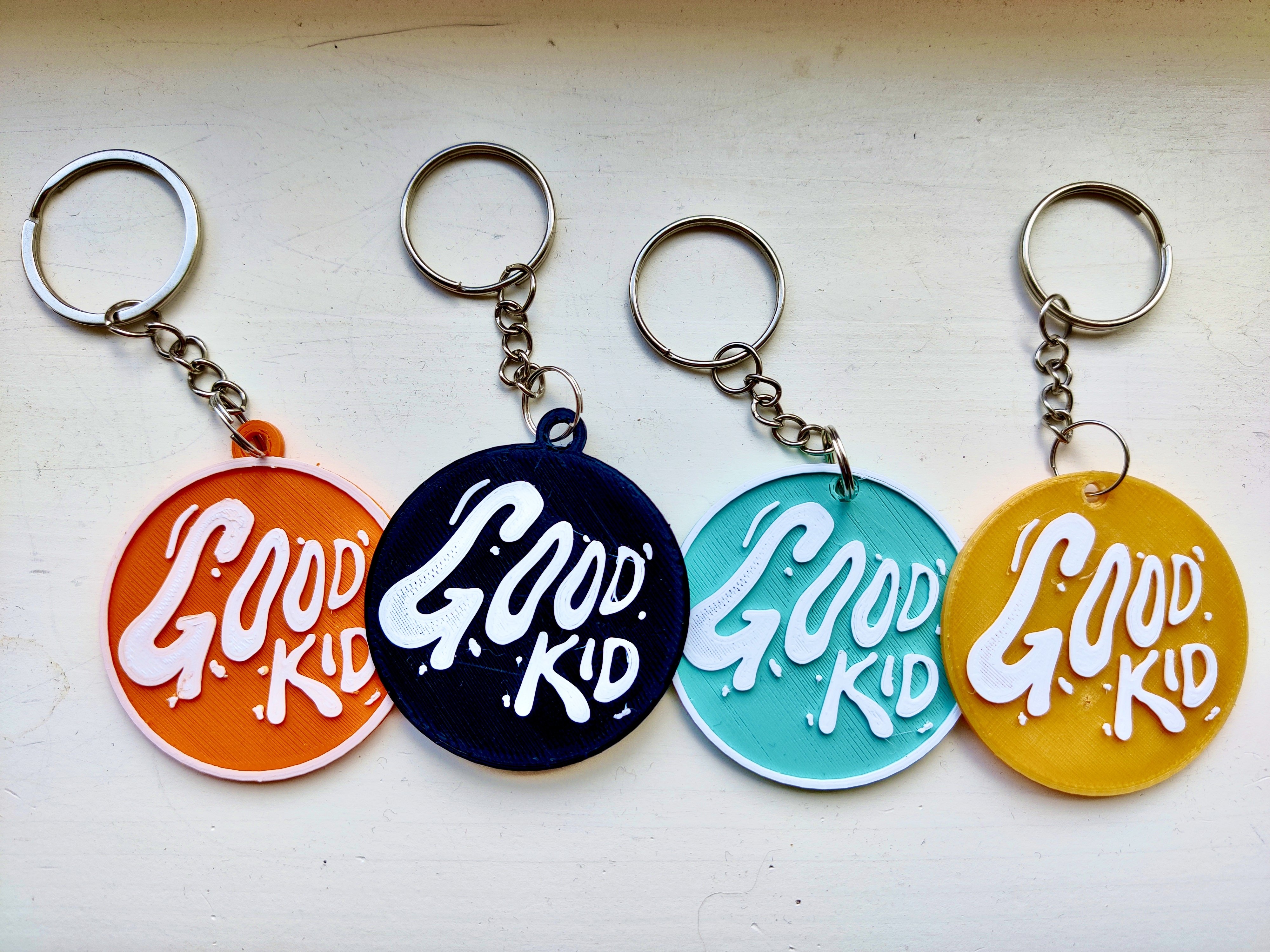 Good Kid keychains