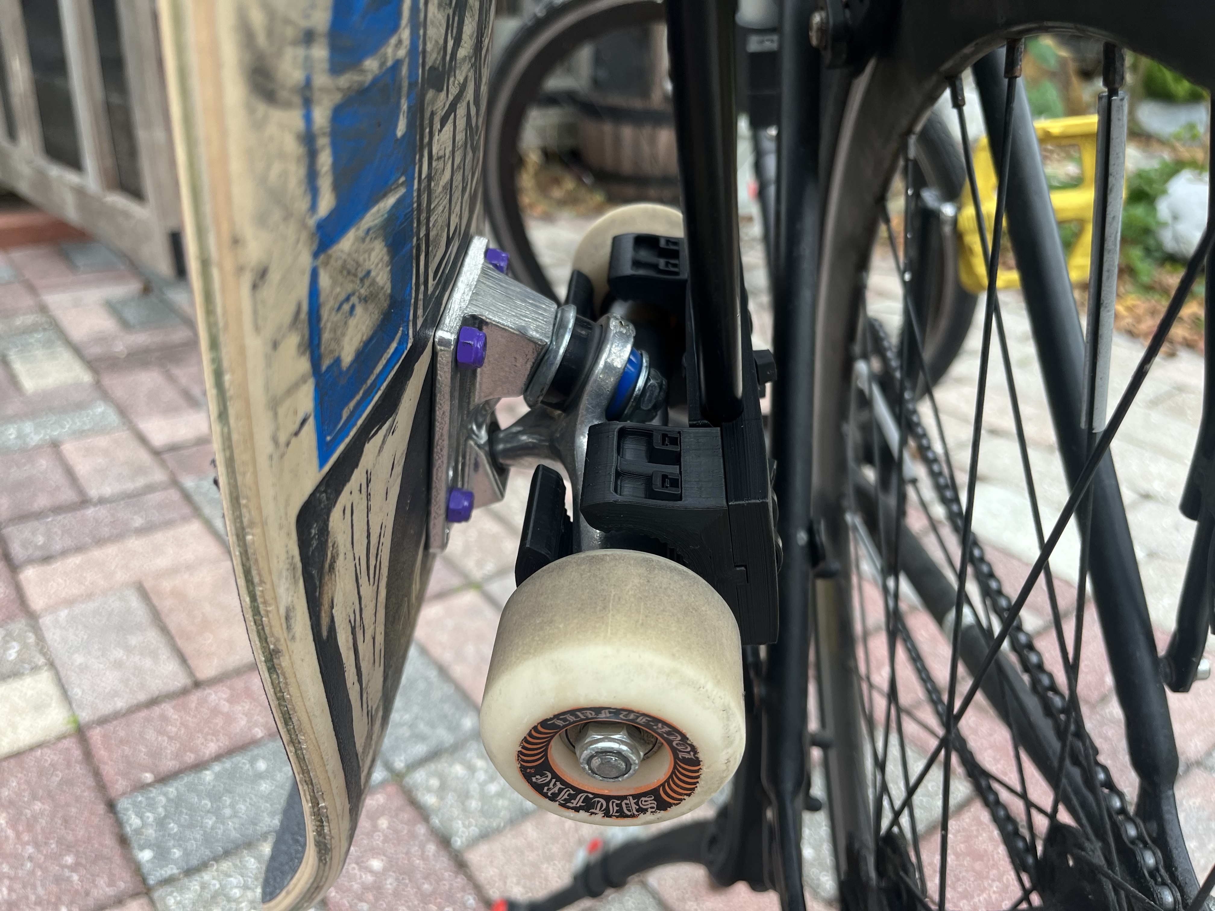 Skateboard Clip-in Mount for Topeak Bike Rack