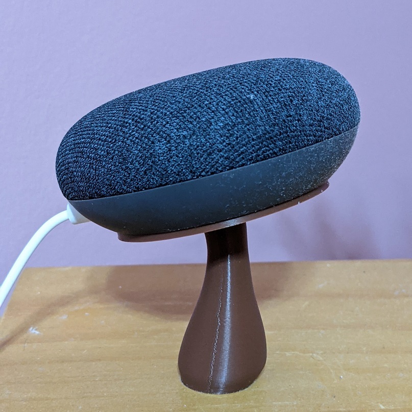 Google Nest Mini mushroom stand