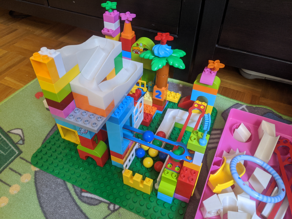 duplo marble run