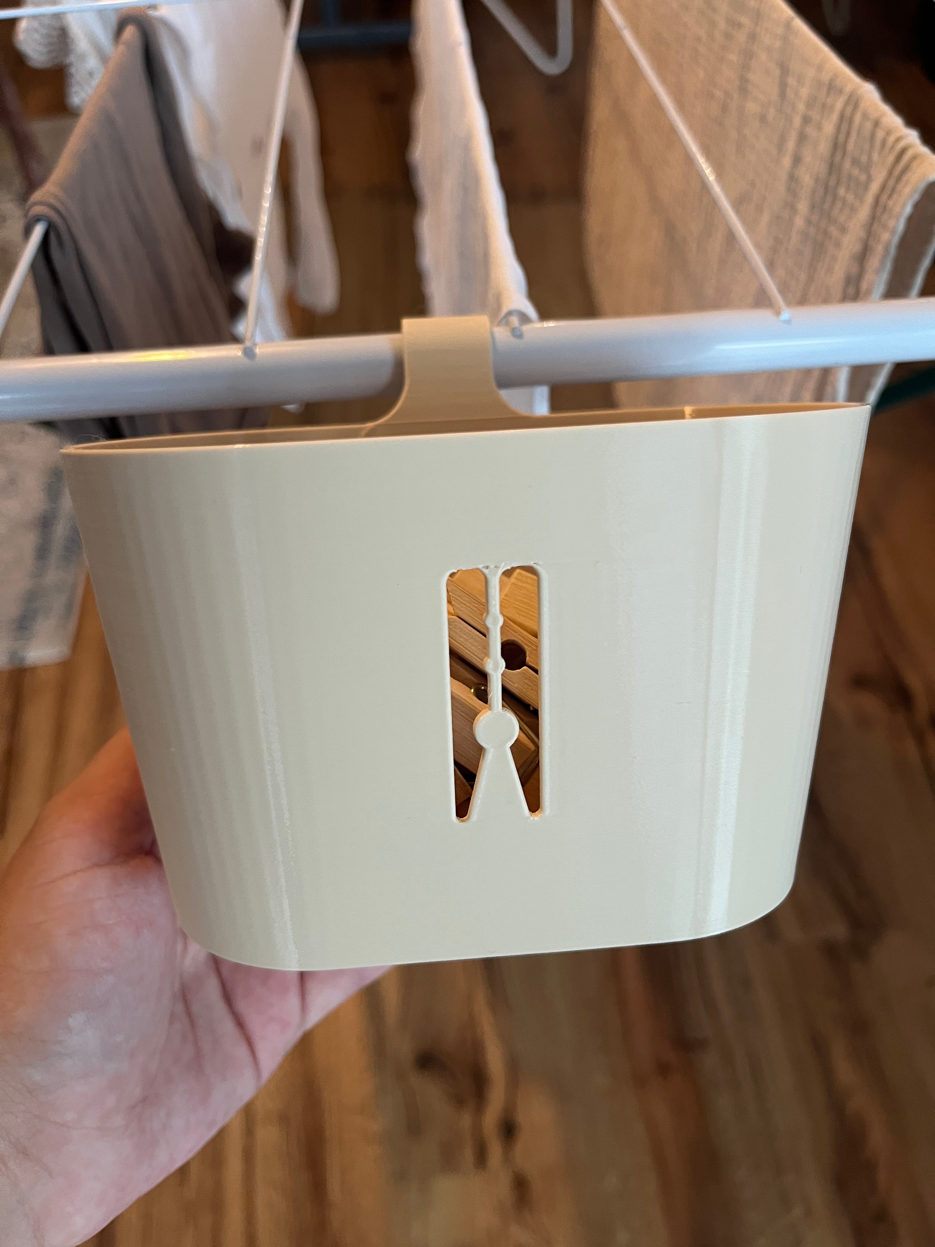 Clothes Peg Basket