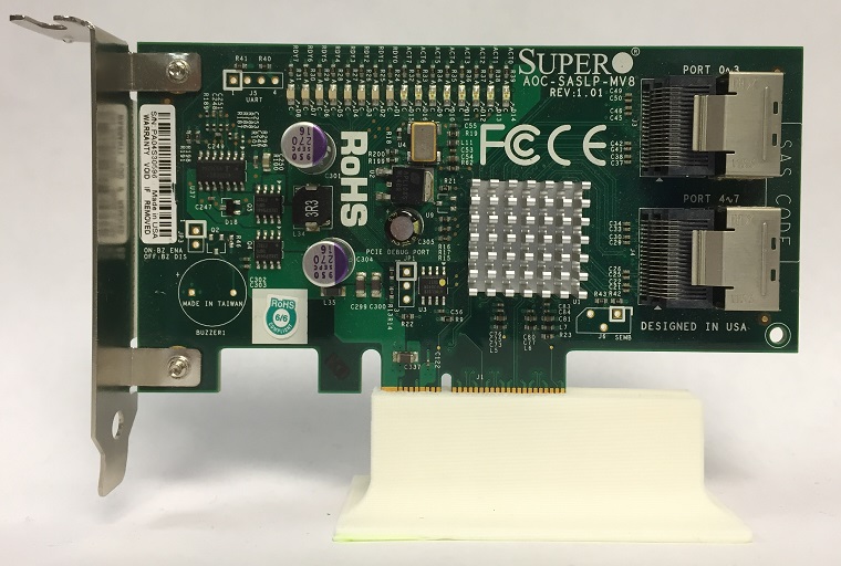 PCIe card display stand