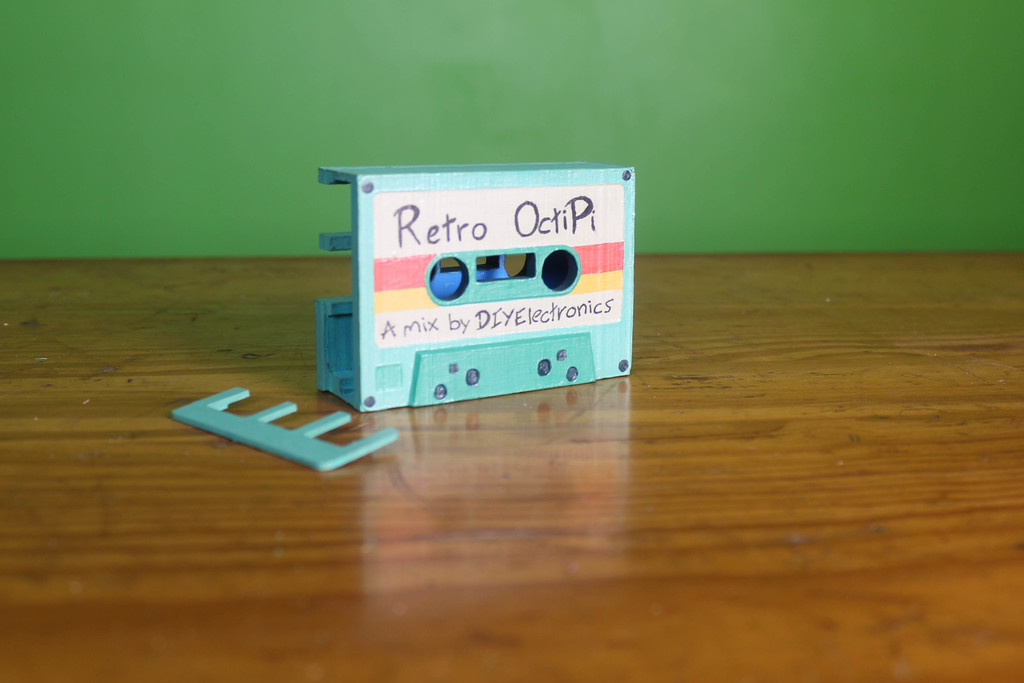 Retro Cassette Tape Raspberry Pi Case