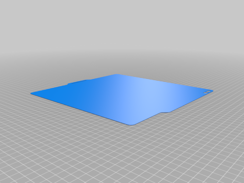 Bambu Lab X1 P1P Build Plate Shape