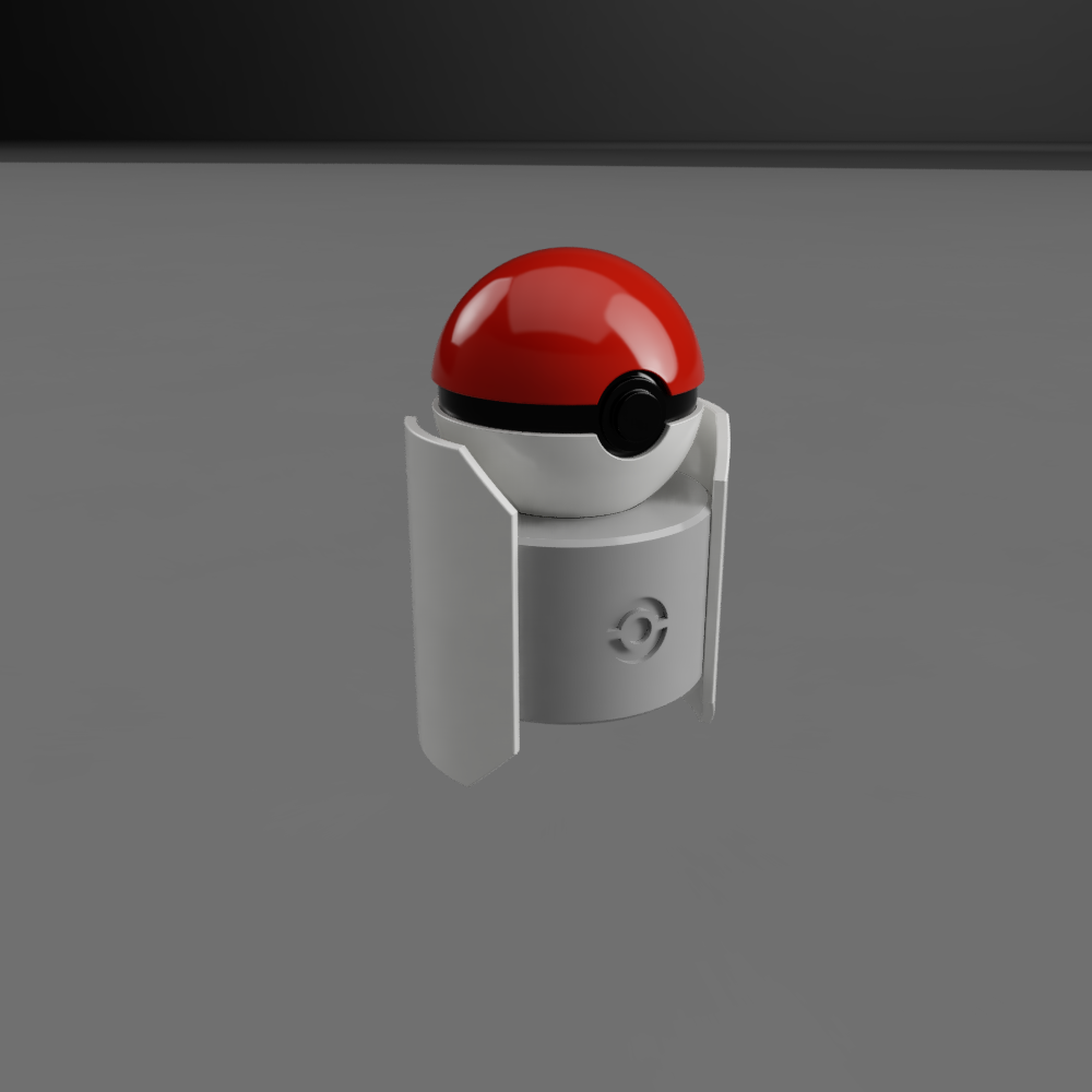 Pokeball with Stand