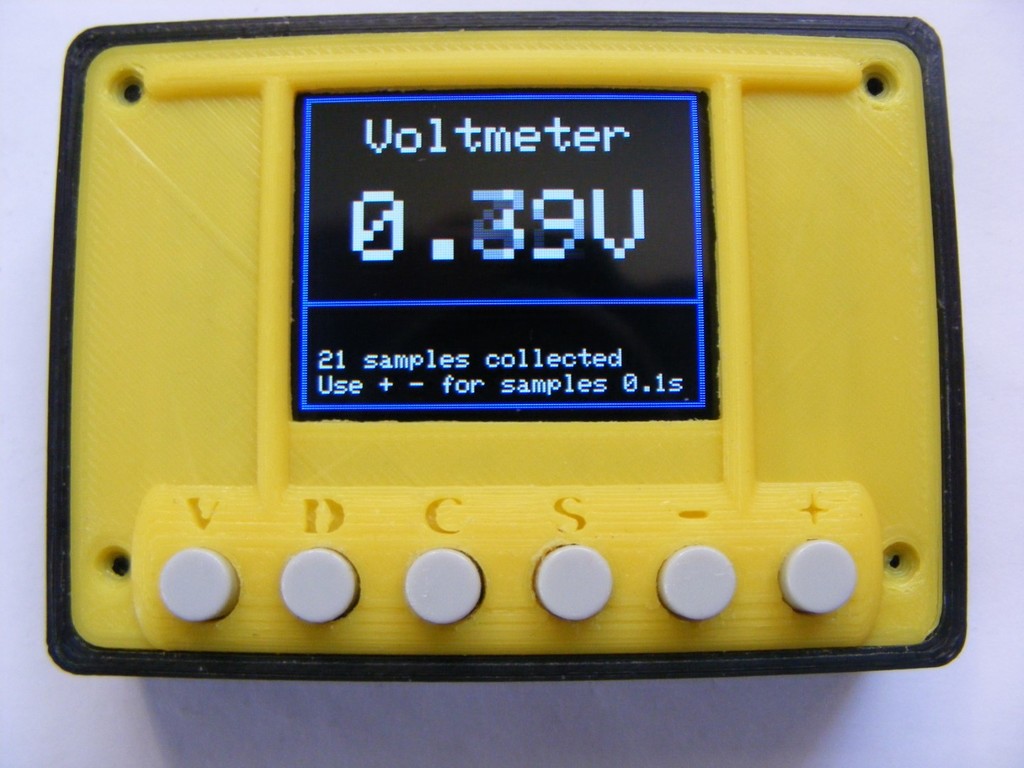 Voltmeter Data Logger Continuity Diode Tester Arduino STM32 