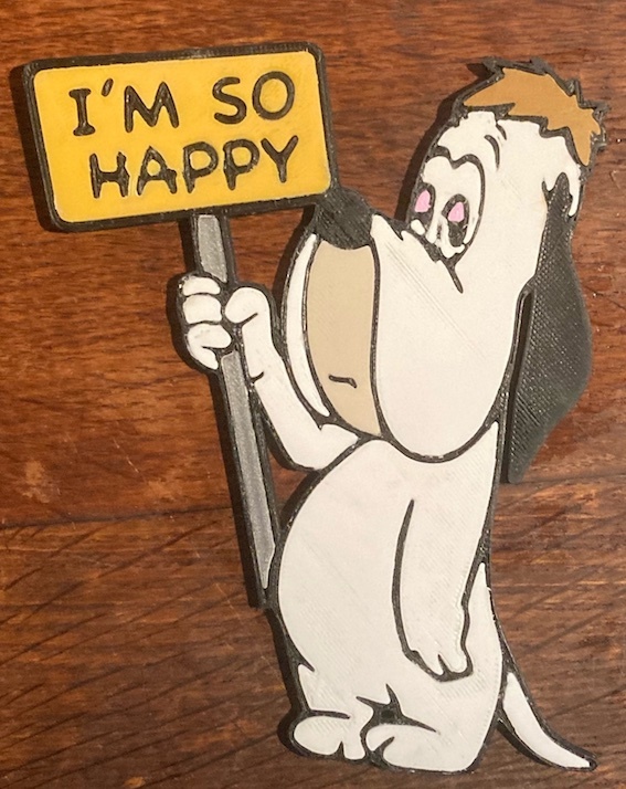 badge Droopy
