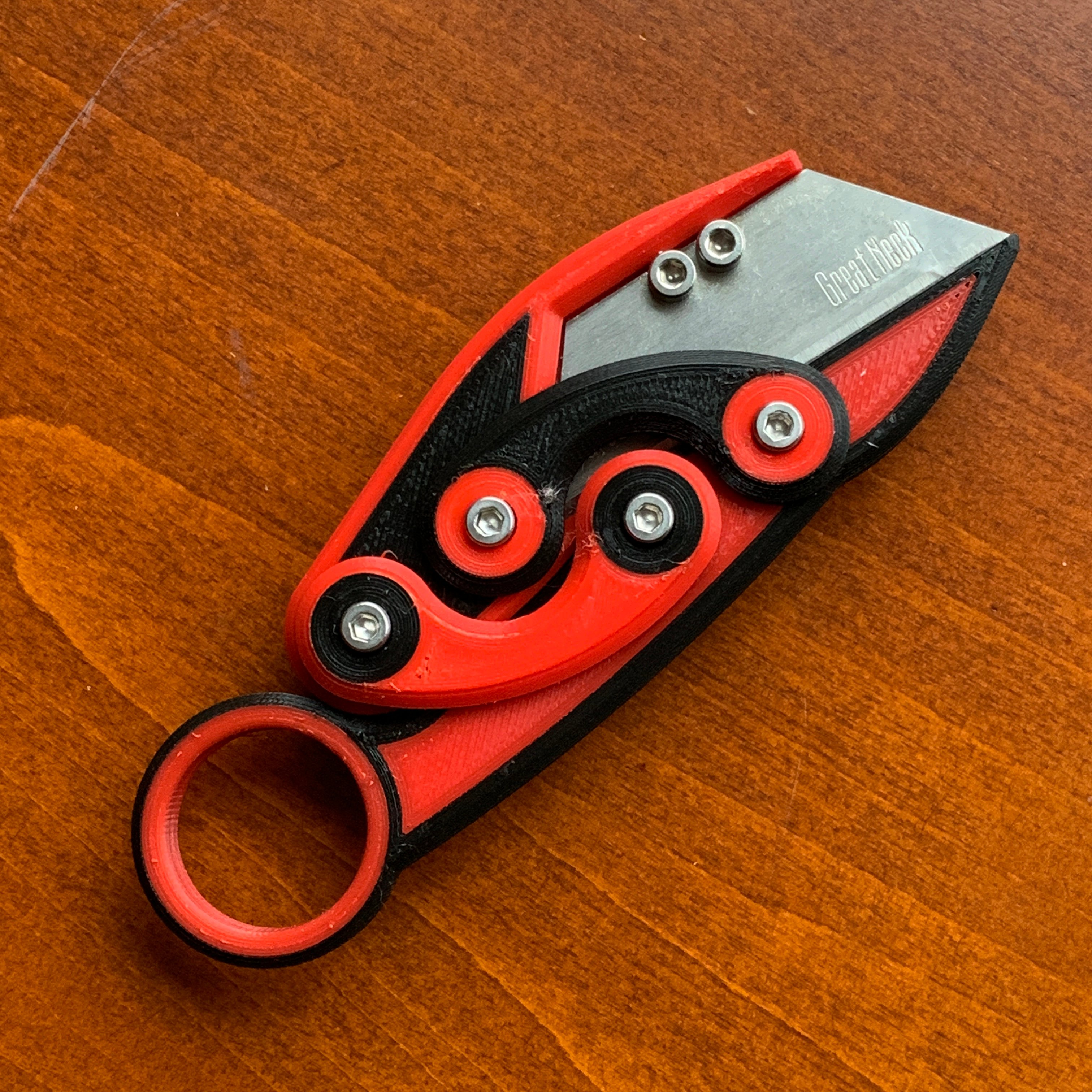Retracc knife - multicolor