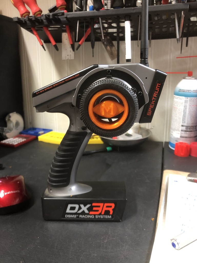 Spektrum DX3R Custom Steering Wheel - Version 3