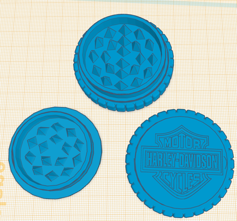 Harley Davidson herb grinder
