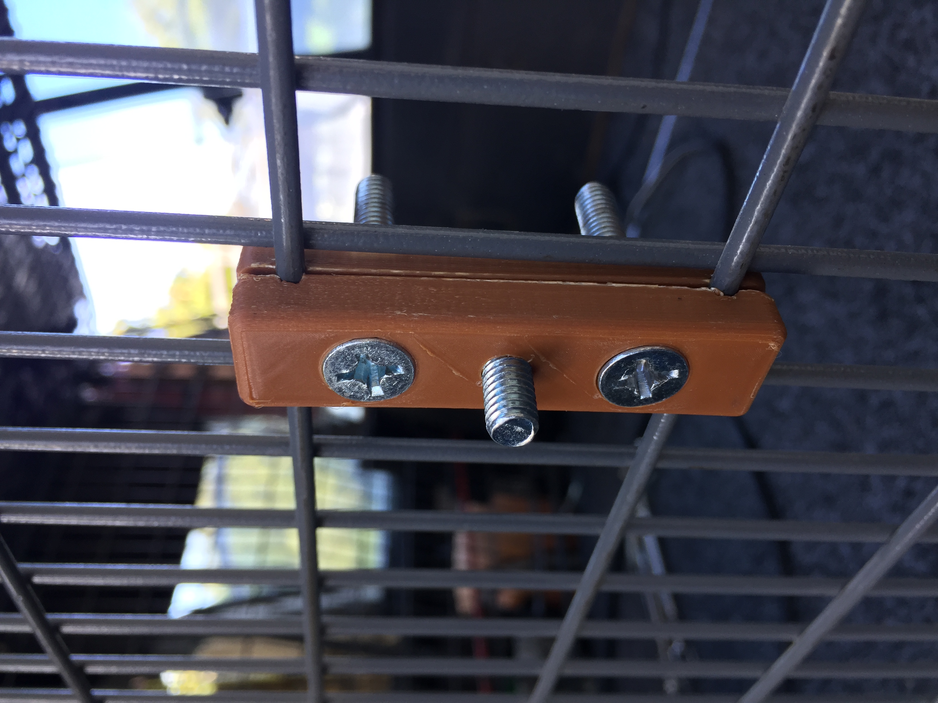 Cargo Barrier Clamp