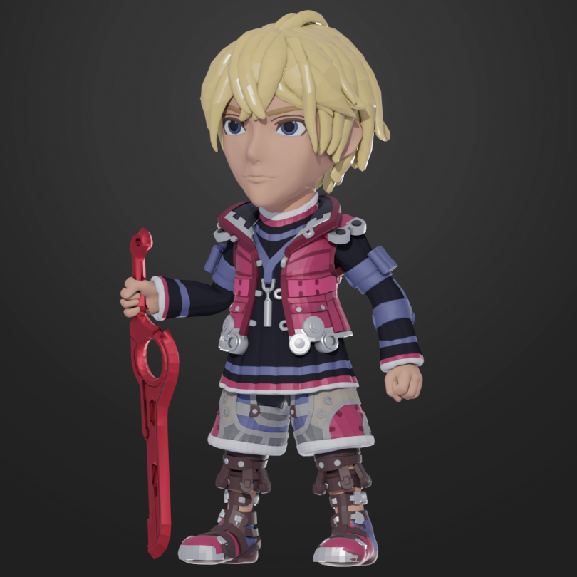 Shulk Bobblehead (Xenoblade Chronicles)