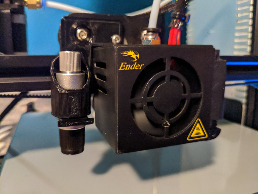 Compact Ender 3 mount for Graphtec vinyl cutter