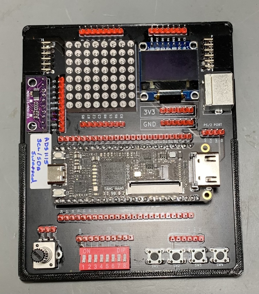 HackerBox 88 FPGA Lab Frame
