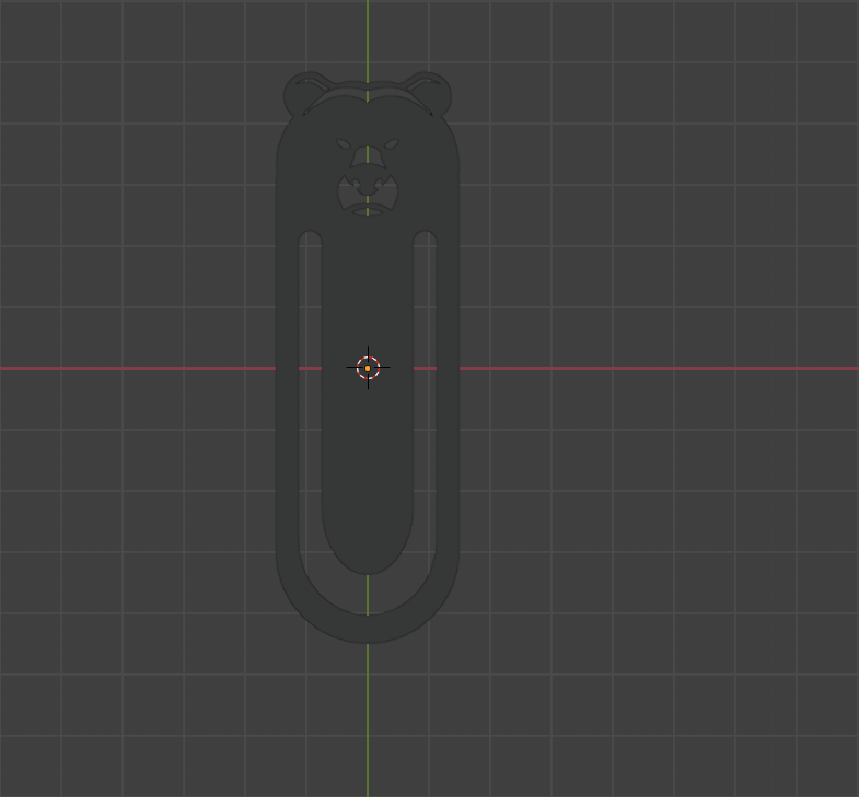 Angry bear bookmark v2