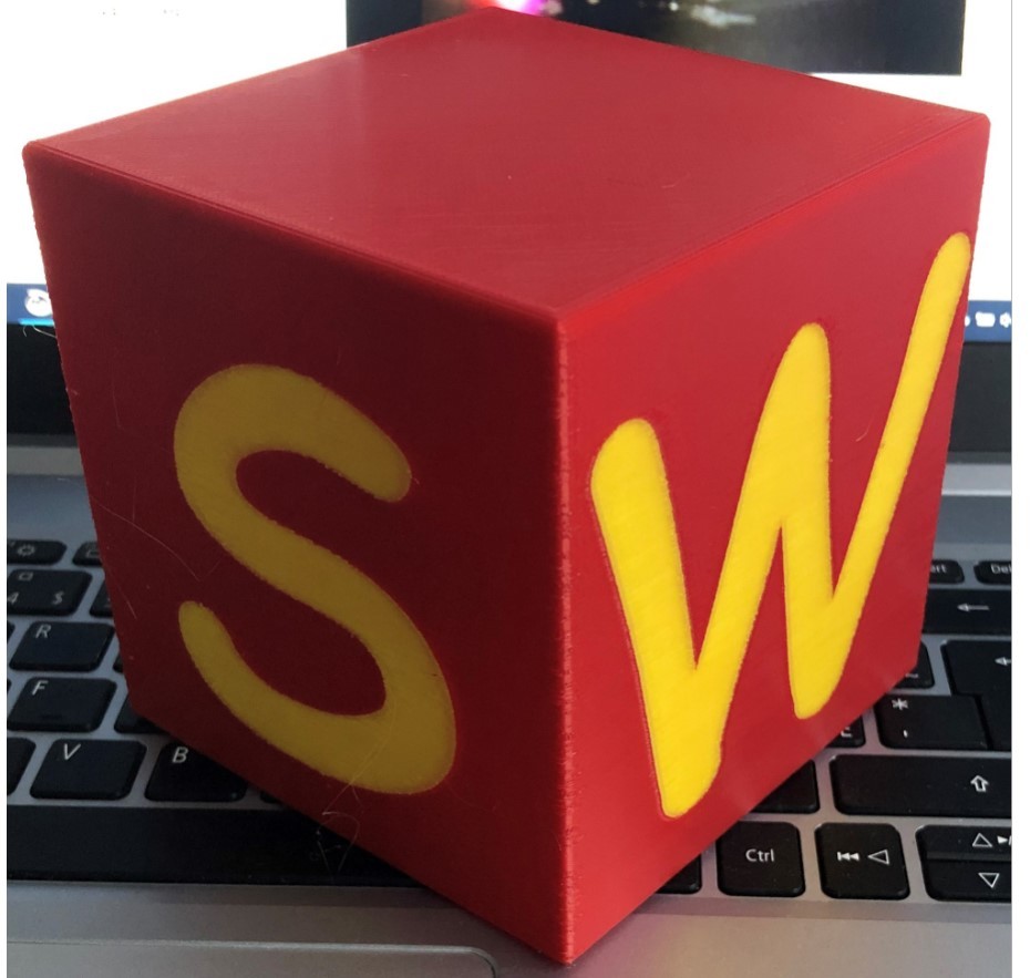 Solid Works logo (multi material)