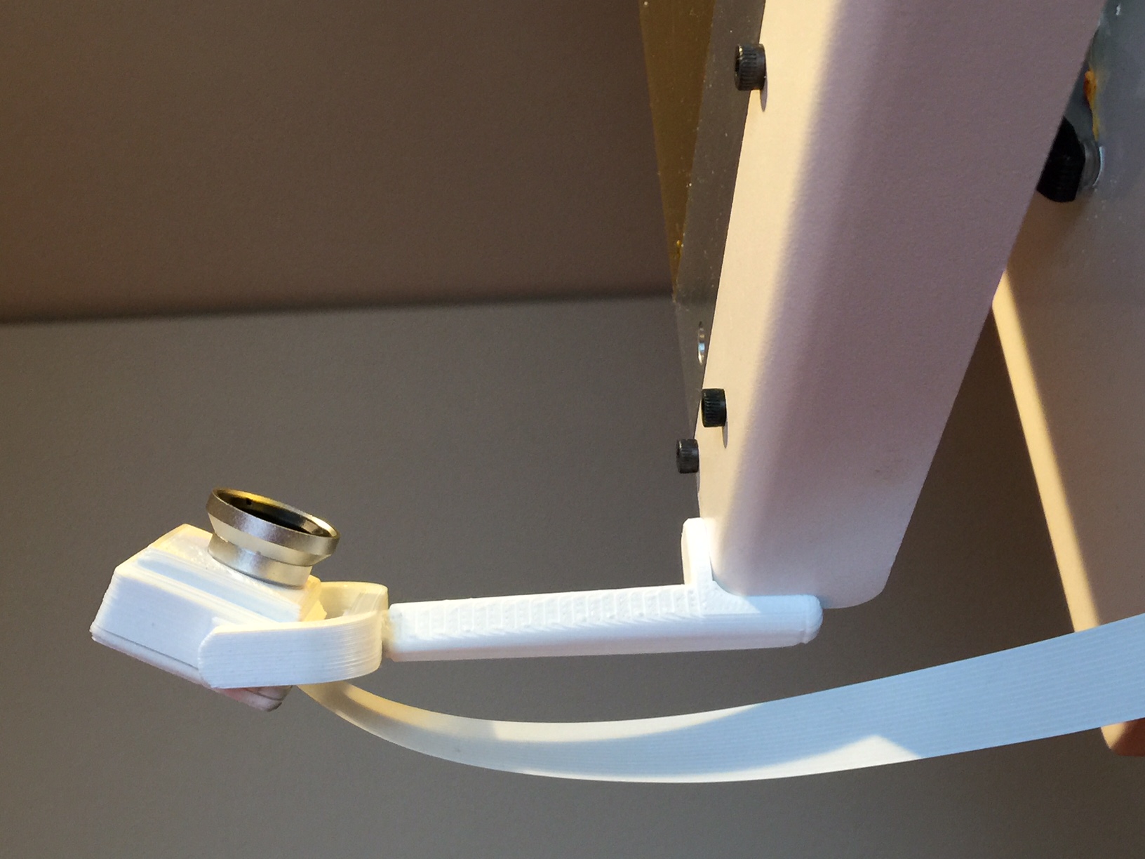 Printrbot Simple Metal RPi Camera Bed Mount Remix