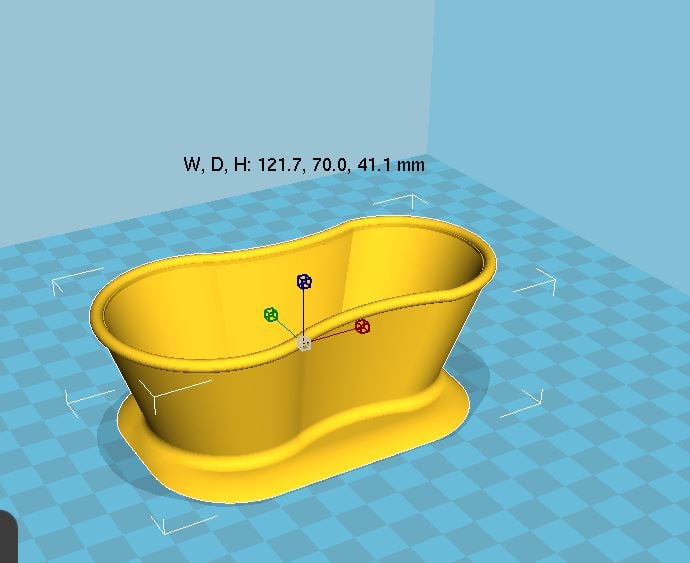 Soap holder bath style