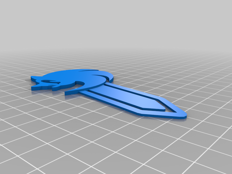 sonic logo bookmark