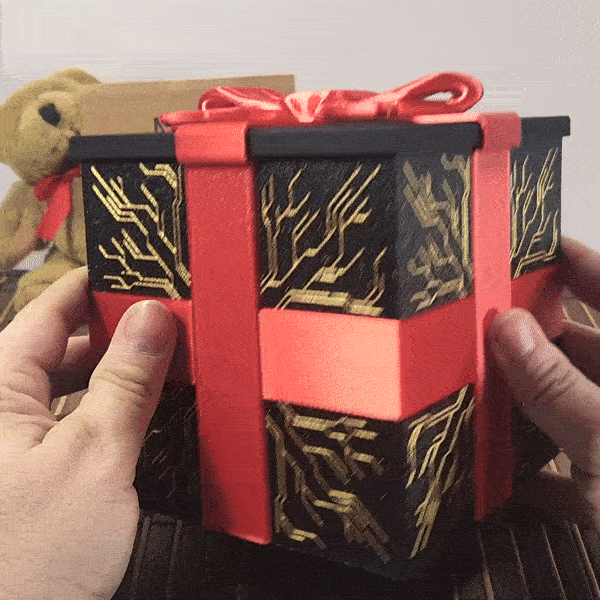 Techno Tile for Exploding Gift Box V2