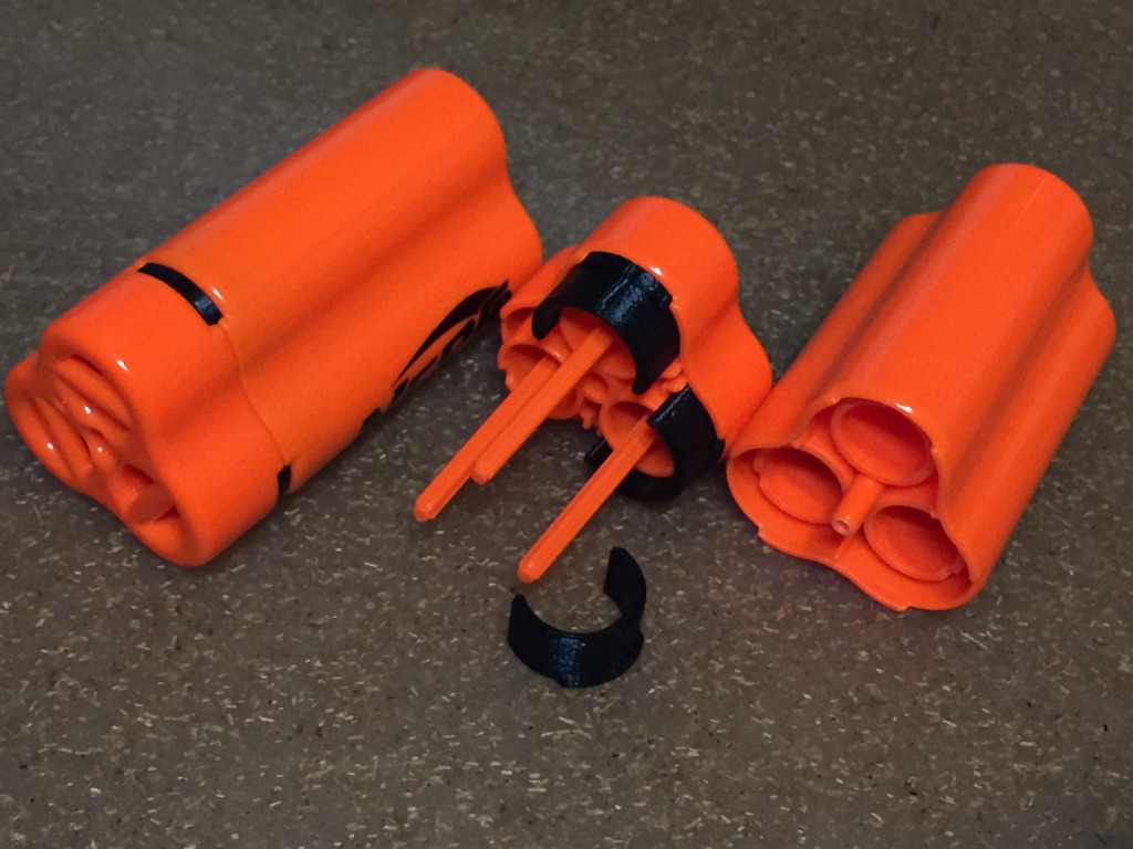 Nerf ShellStrike DS-6 Trilogy DS-15 Shell Vent Cover