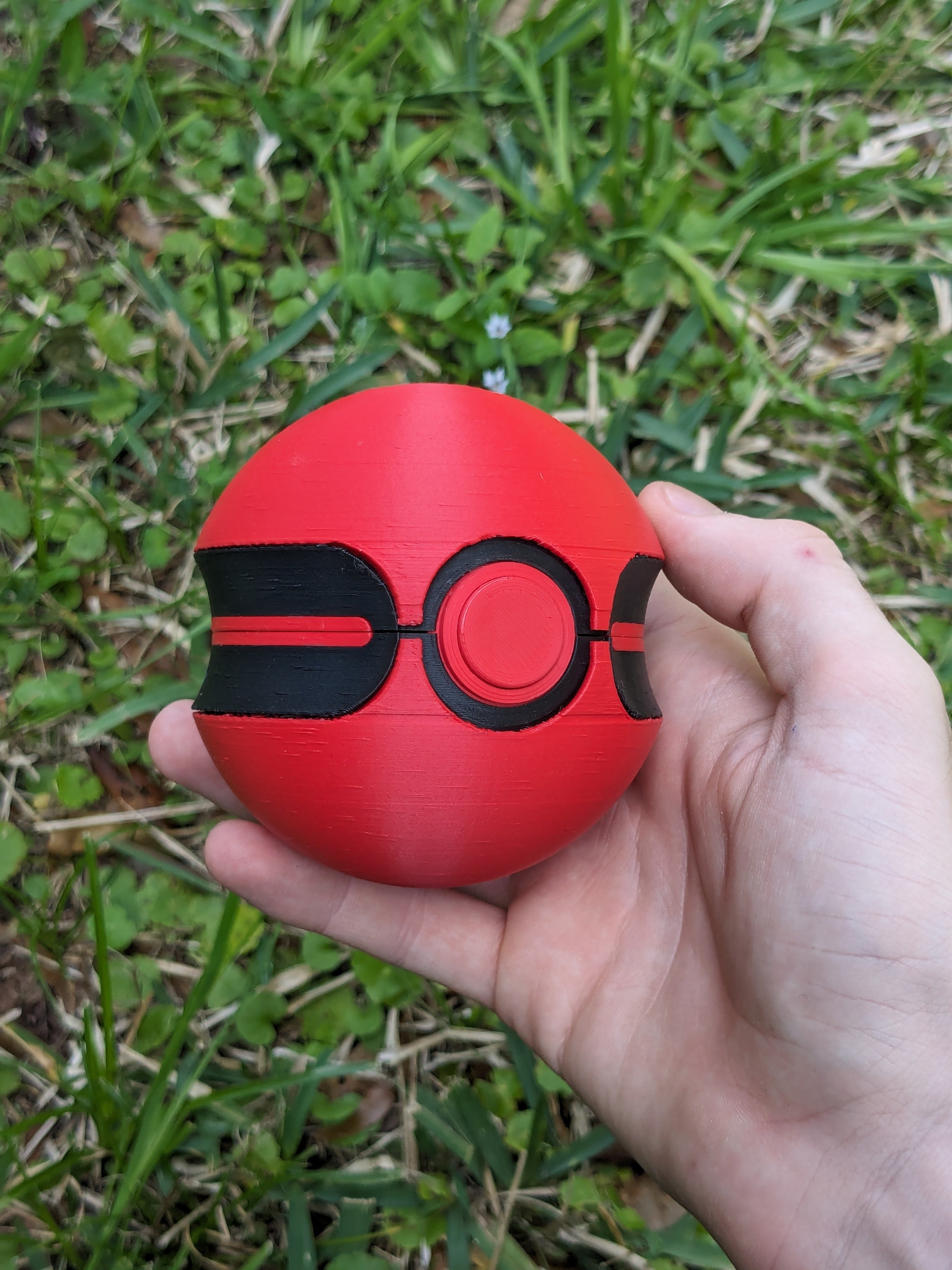Pokémon Cherish Ball - Fully Functional with Button and Hinge
