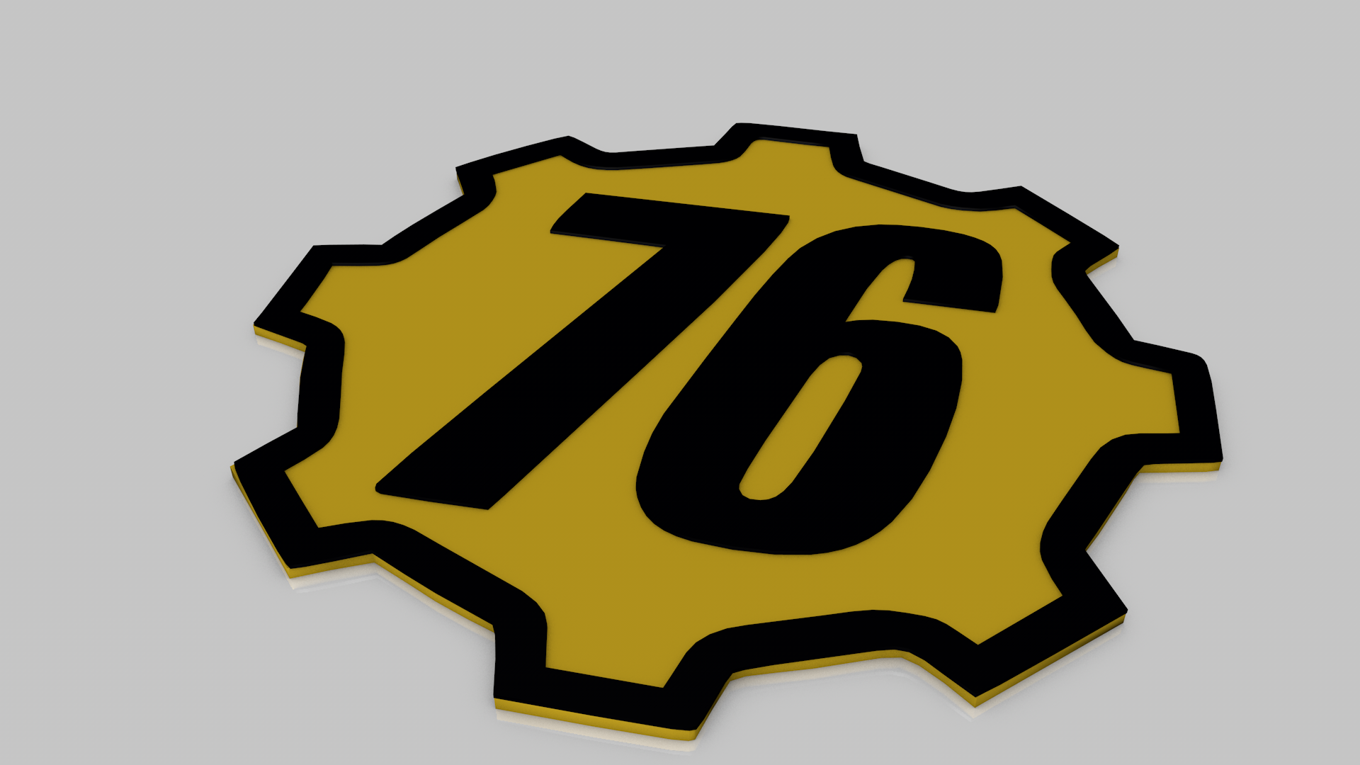 Fallout 76 Drink Coaster
