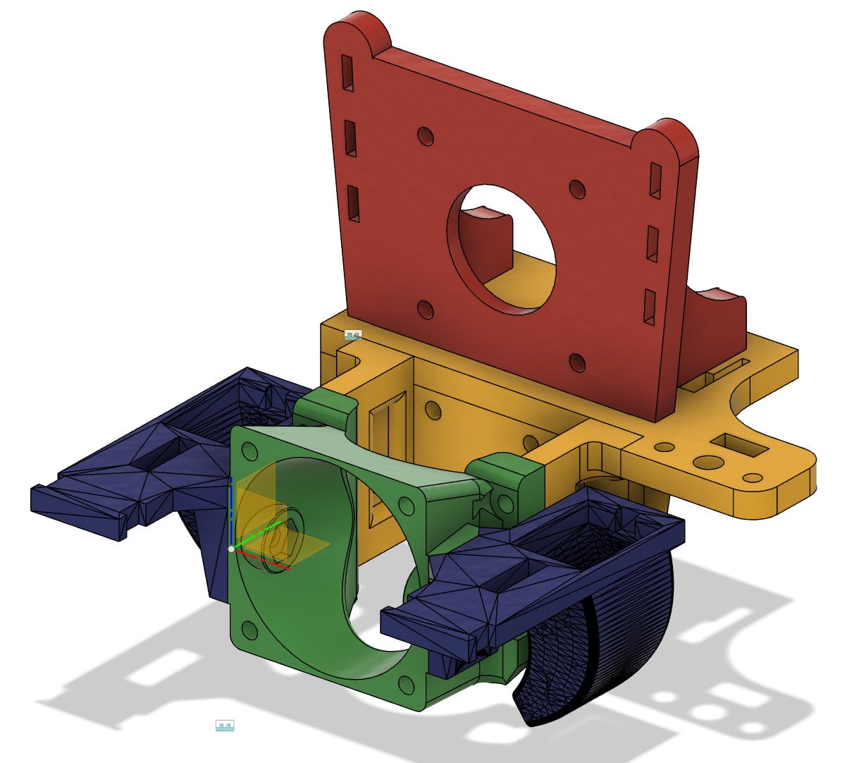 BMG E3D V6 Direct Drive Extruder on Linear Rails for Eryone Thinker and ER20