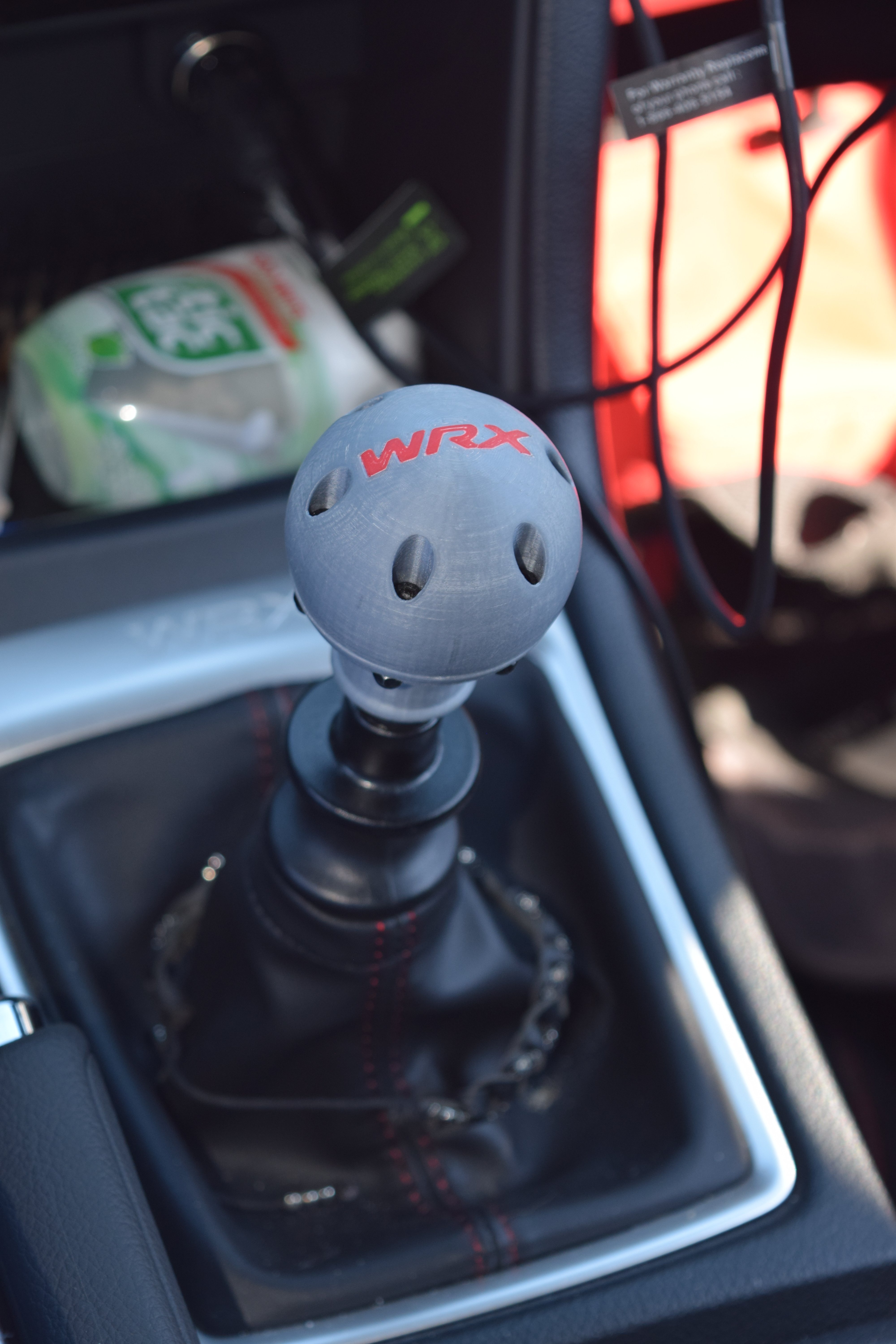 WRX Shift Knob Remixed for Reverse Lockout Shifters