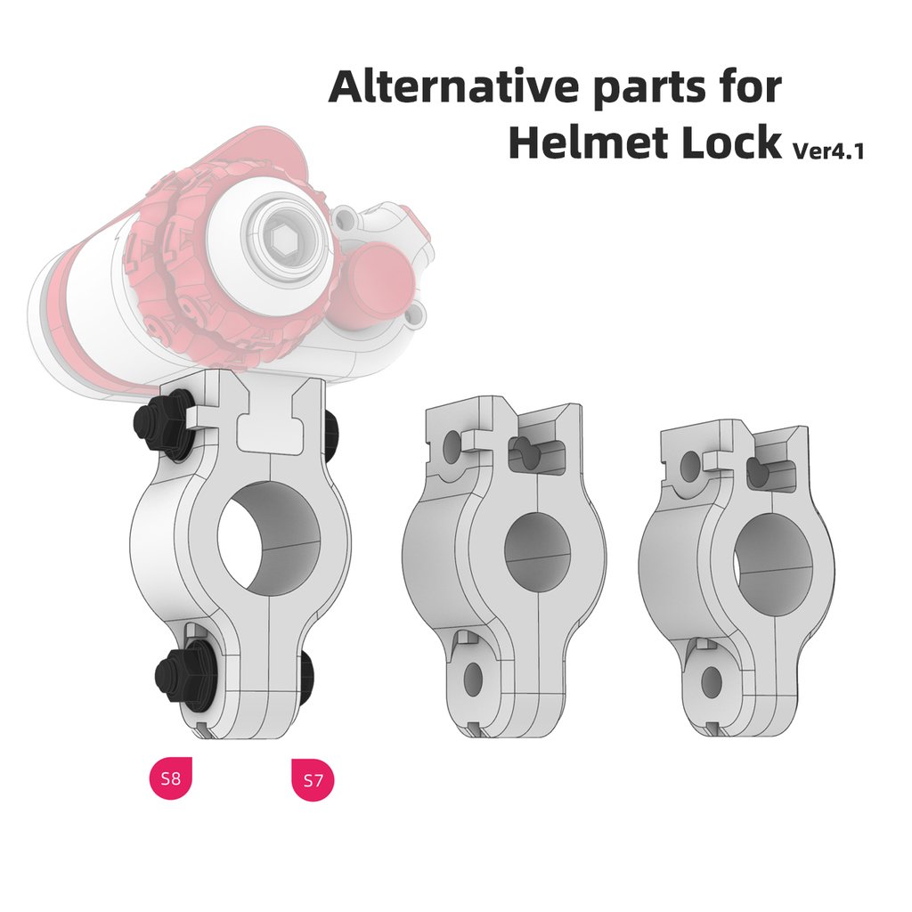 Helmet Lock Alternative Parts