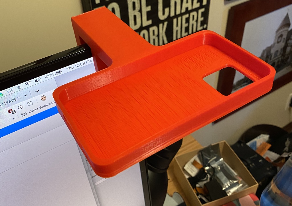 iPhone 11 Monitor Desk Mount for overhead Shots