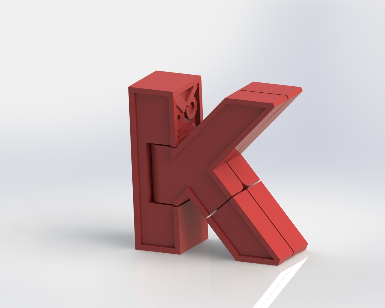 Alphabet Robot - K and L